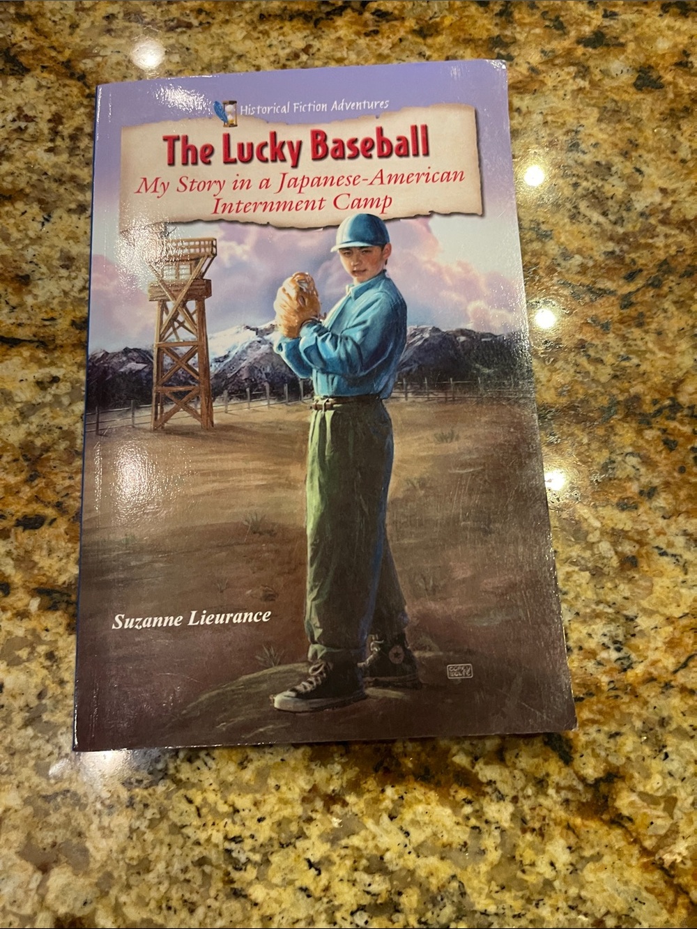 The Lucky Baseball by Suzanne Lieurance - paperback Cover